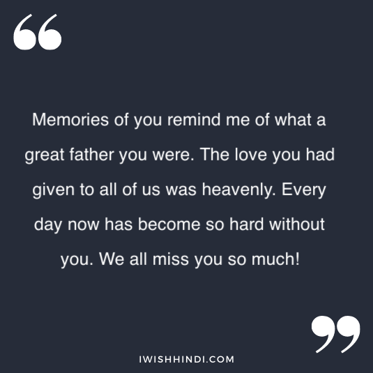 Miss you dad status 2
