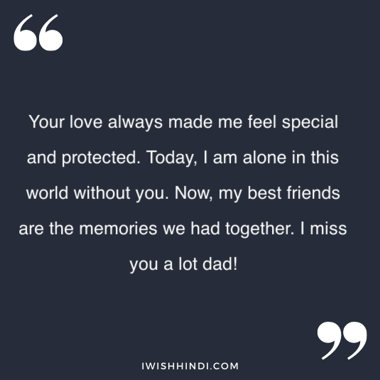 Miss you dad status 28
