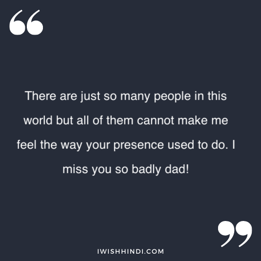 Miss you dad status 7