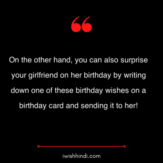 birthday wishes for girlfriend 23