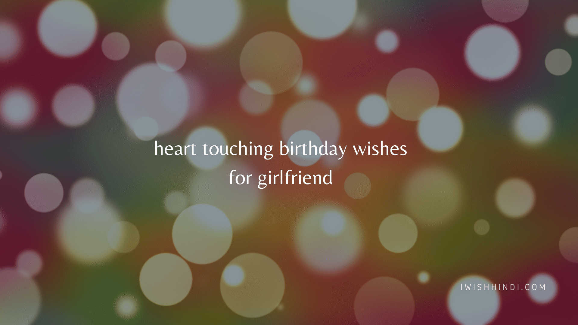 birthday wishes for girlfriend