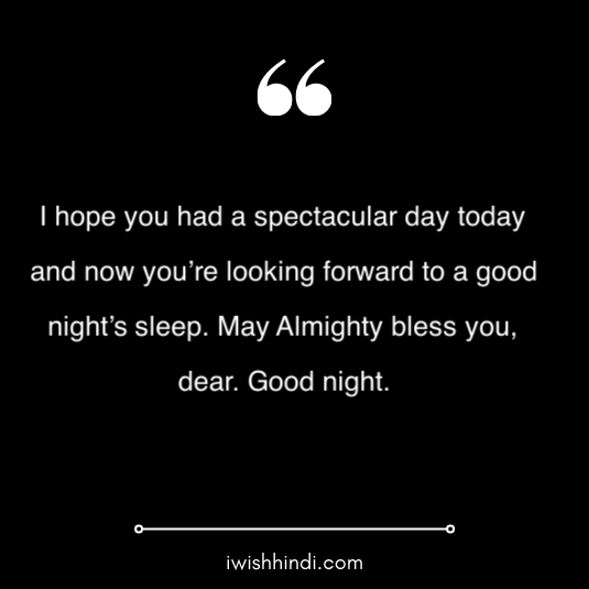hottest good night messages & quotes 24