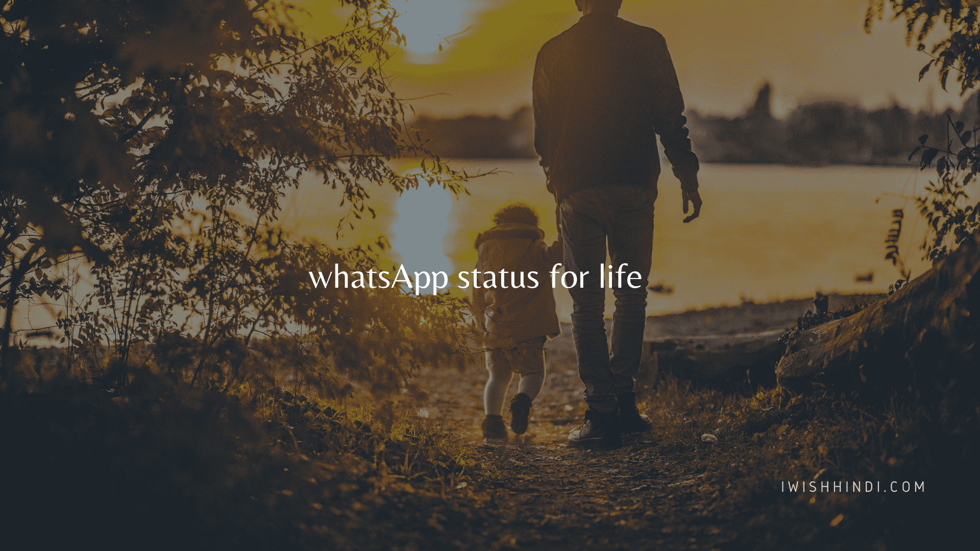 whatsApp status for life