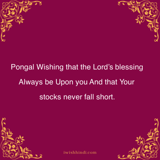 Happy Pongal Quotes & Best Wishes 14