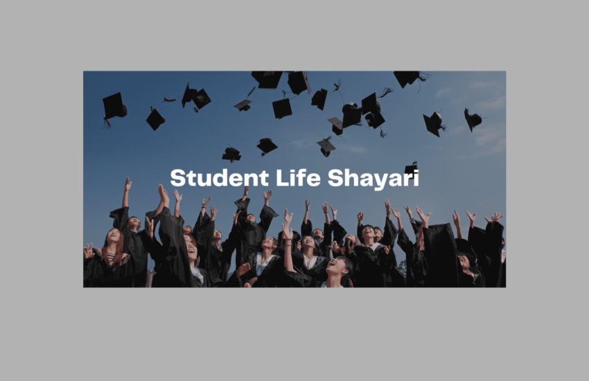 Student Life Shayari