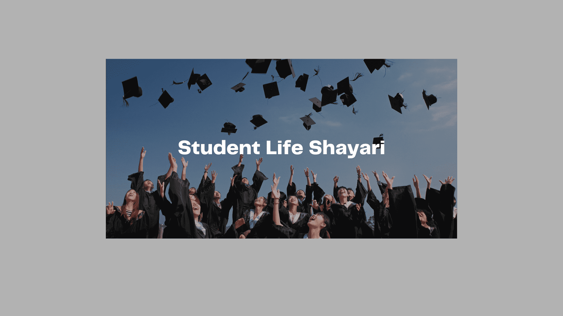 Student Life Shayari