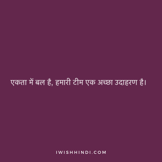Team Quotes In Hindi 8